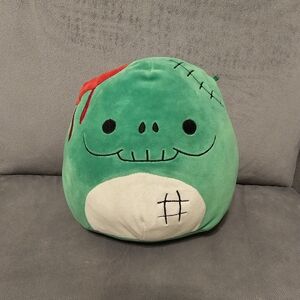 Squishmallows 8” Zachary the Zombie Halloween Plush RARE Kellytoy